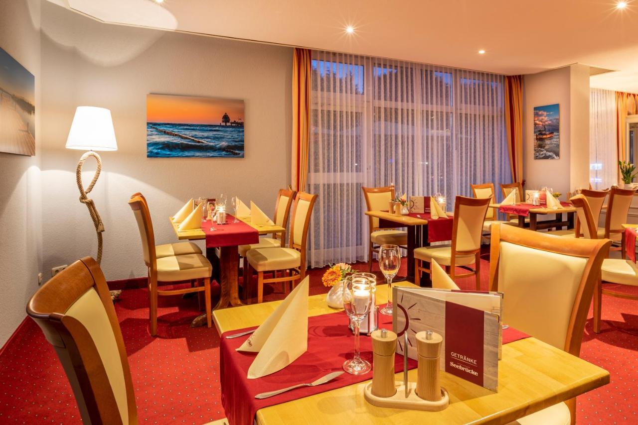 Hotel & Restaurant Seebruecke Zingst Esterno foto